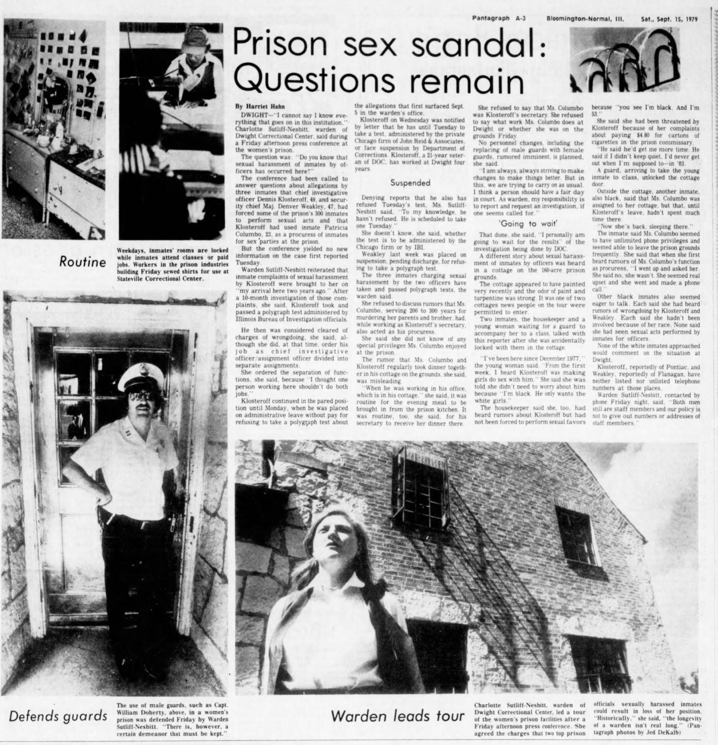 Prison sex scandal: Questions remain